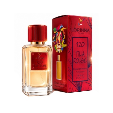 Set Extract de Parfum Lorinna Paris Parfum Tilia Rouge, Femei Barbati Unisex,75 ml, Gentuta Parfumuri - Img 2