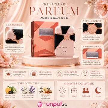 Armaf Le Parfait Pour Femme – Parfum 100 ml, damă - Img 3
