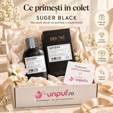 ARO-FAC Aroma Factory Aro-Fac Black Suger – Parfum EDP 100 ml, unisex - Img 4