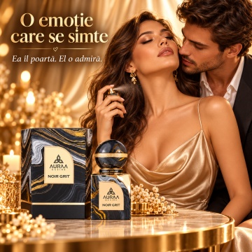 Auraa Desire Noir Grit – Parfum Extract de parfum 100 ml, unisex - Img 5
