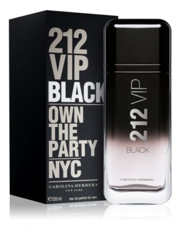 Carolina Herrera 212 VIP Black Men – Apă de parfum 100 ml, bărbați - Img 7