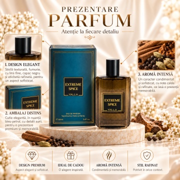 Extreme Spice, Yalla parfum barbatesc inspirat de Spicebomb Extreme Viktor & Rolf, EDP, 50 ml - Img 3