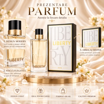 Fragrance World Liberty – Parfum EDP 100 ml, damă - Img 3