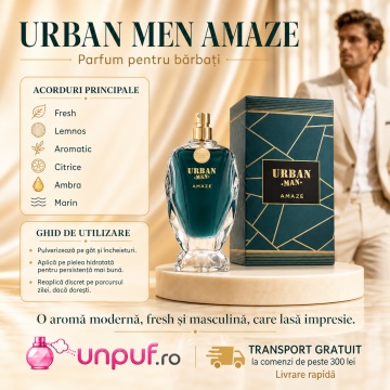 Fragrance World Urban Man Amaze – Parfum EDP 90 Ml, unisex - Img 9
