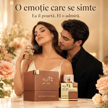 Lattafa 24 Carat Pure Gold – Parfum EDP 100 ml, unisex - Img 5