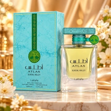 Lattafa Atlas Glacial Valley 55 ml, Apa de parfum Unisex
