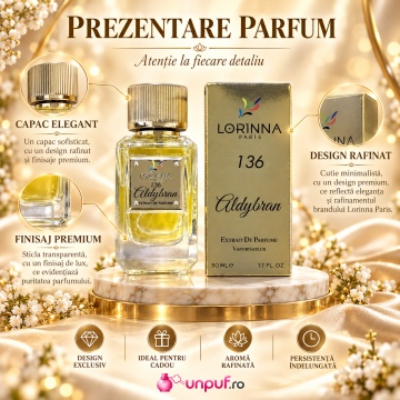 Lorinna Paris Aldybran – Extract de parfum 50 ml, unisex - Img 3