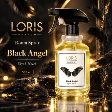 Loris Parfum Room Spray Black Angel 500 ml – Parfum Ambiental pentru Casă