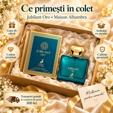 Maison Alhambra Jubilant Oro – Parfum EDP 100 ml, bărbați - Img 4