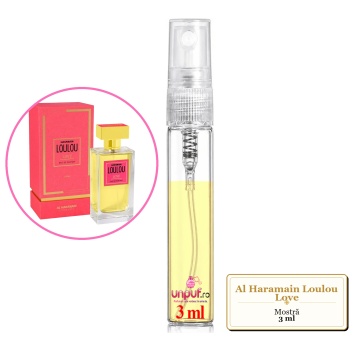Mostra fiola din Parfumul Al Haramain Loulou Love, decant sticla cu pulverizator - Img 3