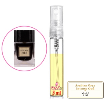 Mostra fiola din Parfumul Arabian Oryx Intense Oud, decant sticla cu pulverizator - Img 3