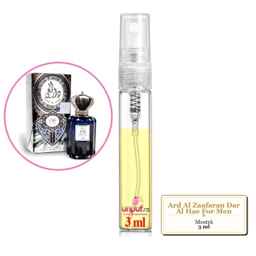 Mostra fiola din Parfumul Ard Al Zaafaran Dar Al Hae For Men, decant sticla cu pulverizator - Img 3