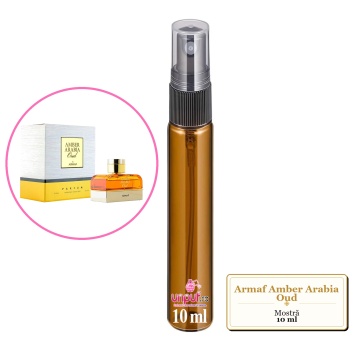 Mostra fiola din Parfumul Armaf Amber Arabia Oud, decant sticla cu pulverizator - Img 3