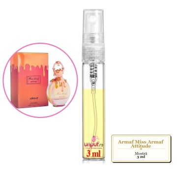 Mostra fiola din Parfumul Armaf Miss Armaf Attitude, decant sticla cu pulverizator - Img 2