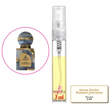 Mostra fiola din Parfumul Auraa Desire Homme Intensus, decant sticla cu pulverizator - Img 3