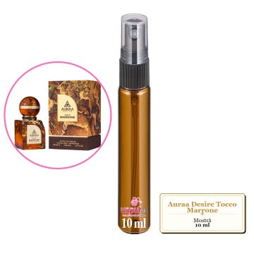Mostra fiola din Parfumul Auraa Desire Tocco Marrone, decant sticla cu pulverizator - Img 3