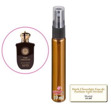 Mostra fiola din Parfumul Dark Chocolate Eau de Parfum Gulf Orchid , decant sticla cu pulverizator