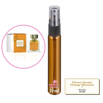 Mostra fiola din Parfumul Flower Scents Orange Blossom, decant sticla cu pulverizator