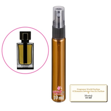 Mostra fiola din Parfumul Fragrance World Parfum D'Hommes Intense Eau De Parfum, decant sticla cu pulverizator - Img 4