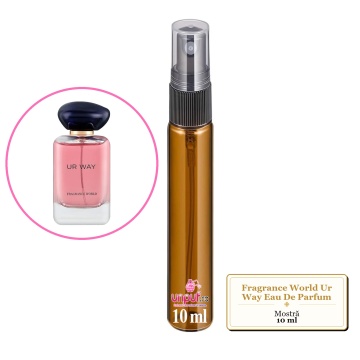 Mostra fiola din Parfumul Fragrance World Ur Way Eau De Parfum, decant sticla cu pulverizator - Img 4
