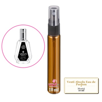 Mostra fiola din Parfumul Fragrance World Venti Absolu Eau de Parfum, decant sticla cu pulverizator - Img 4