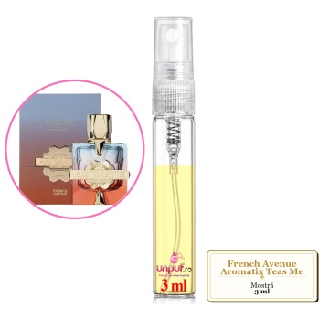 Mostra fiola din Parfumul French Avenue Aromatix Teas Me, decant sticla cu pulverizator - Img 3
