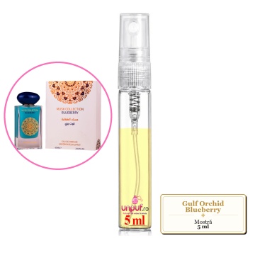 Mostra fiola din Parfumul Gulf Orchid Blueberry, decant sticla cu pulverizator - Img 4