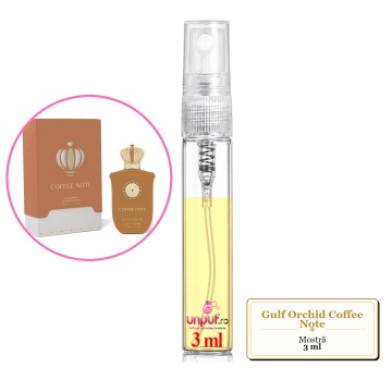 Mostra fiola din Parfumul Gulf Orchid Coffee Note, decant sticla cu pulverizator - Img 2