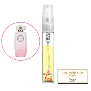 Mostra fiola din Parfumul Gulf Orchid Silky Musk, decant sticla cu pulverizator - Img 3