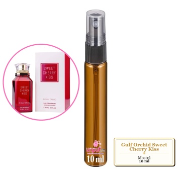 Mostra fiola din Parfumul Gulf Orchid Sweet Cherry Kiss, decant sticla cu pulverizator
