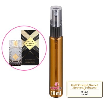Mostra fiola din Parfumul Gulf Orchid Sweet Heaven Tobacco, decant sticla cu pulverizator