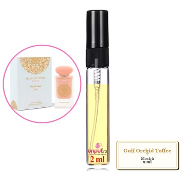 Mostra fiola din Parfumul Gulf Orchid Toffee, decant sticla cu pulverizator - Img 1
