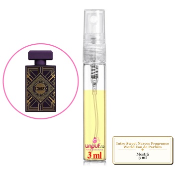Mostra fiola din Parfumul Intro Sweet Narcos Fragrance World Eau de Parfum, decant sticla cu pulverizator - Img 3