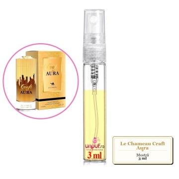 Mostra fiola din Parfumul Le Chameau Craft Aura, decant sticla cu pulverizator - Img 2