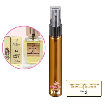 Mostra fiola din Parfumul Lorinna Paris Essential imperia, decant sticla cu pulverizator - Img 4