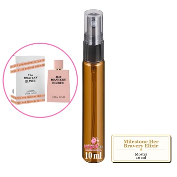 Mostra fiola din Parfumul Milestone Her Bravery Elixir, decant sticla cu pulverizator - Img 3