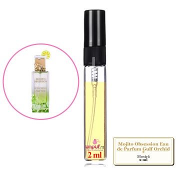 Mostra fiola din Parfumul Mojito Obsession Eau de Parfum Gulf Orchid , decant sticla cu pulverizator - Img 4