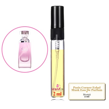 Mostra fiola din Parfumul Paris Corner Eshal Musk Eau De Parfum, decant sticla cu pulverizator
