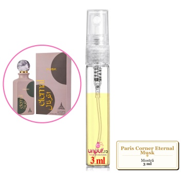 Mostra fiola din Parfumul Paris Corner Eternal Musk, decant sticla cu pulverizator - Img 3