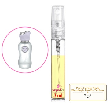 Mostra fiola din Parfumul Paris Corner Nada Blumingle Eau De Parfum, decant sticla cu pulverizator