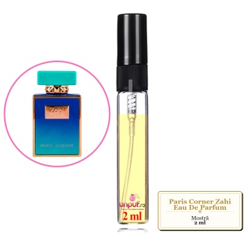 Mostra fiola din Parfumul Paris Corner Zahi Eau De Parfum, decant sticla cu pulverizator