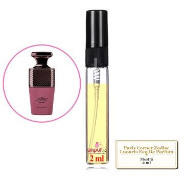 Mostra fiola din Parfumul Paris Corner Zodiac Lunaris Eau De Parfum, decant sticla cu pulverizator