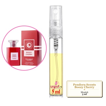 Mostra fiola din Parfumul Pendora Scents Boozy Cherry, decant sticla cu pulverizator - Img 4