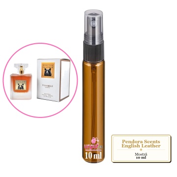 Mostra fiola din Parfumul Pendora Scents English Leather, decant sticla cu pulverizator - Img 3