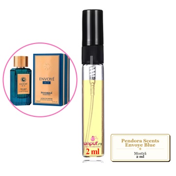 Mostra fiola din Parfumul Pendora Scents Envoye Blue, decant sticla cu pulverizator - Img 2