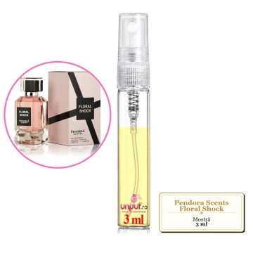 Mostra fiola din Parfumul Pendora Scents Floral Shock, decant sticla cu pulverizator - Img 2