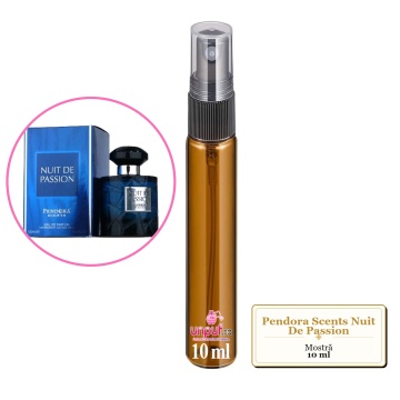Mostra fiola din Parfumul Pendora Scents Nuit De Passion, decant sticla cu pulverizator - Img 3