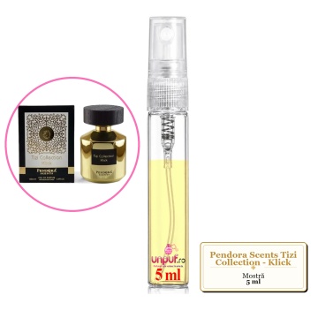 Mostra fiola din Parfumul Pendora Scents Tizi Collection - Klick, decant sticla cu pulverizator - Img 4