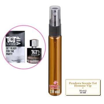 Mostra fiola din Parfumul Pendora Scents Tot Homme Vip, decant sticla cu pulverizator