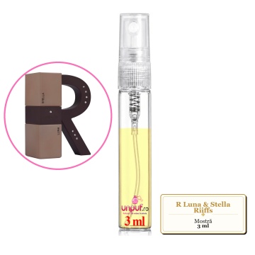 Mostra fiola din Parfumul R Luna & Stella Riiffs, unisex, decant sticla cu pulverizator - Img 2